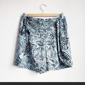 adjustable side-tie tiger shorts (fits m - xxl)